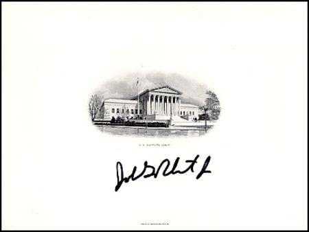 Lot #436 Supreme Court: Roberts, Jr, John - Image 1