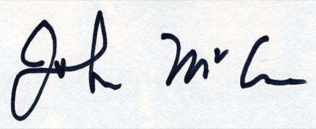 Lot #371 John McCain - Image 1