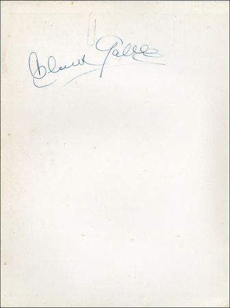 Lot #1166 Clark Gable - Image 1