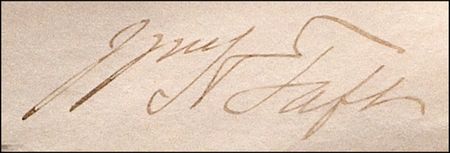 Lot #191 William H. Taft - Image 1