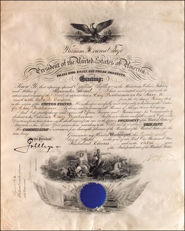 Lot #191 William H. Taft - Image 2