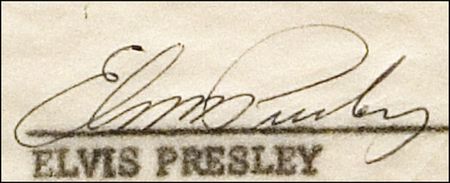 Lot #962 Elvis Presley - Image 1