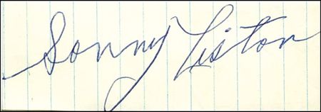 Lot #1582 Sonny Liston - Image 1