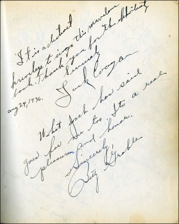 Lot #1036 THE Autograph Book - Image 18