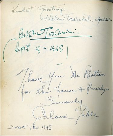 Lot #1036 THE Autograph Book - Image 3
