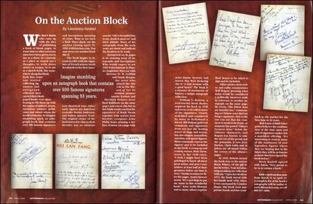 Lot #1036 THE Autograph Book - Image 36