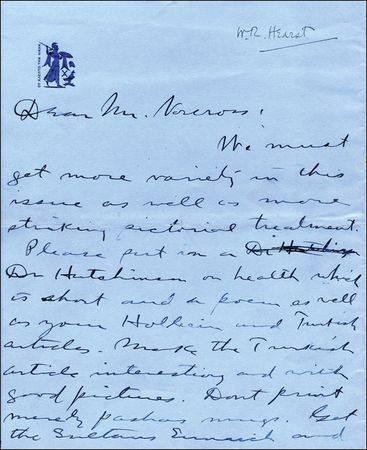 Lot #336 William Randolph Hearst - Image 1