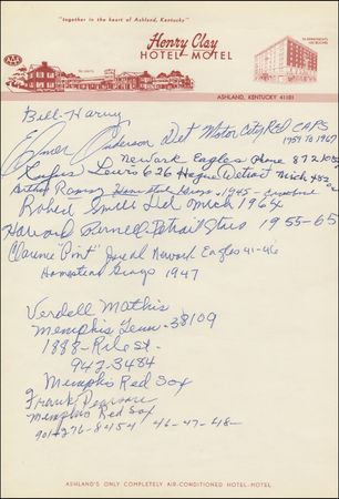 Lot #1607 Negro Leagues - Image 2