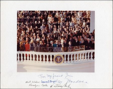 Lot #23 Jimmy and Rosalynn Carter