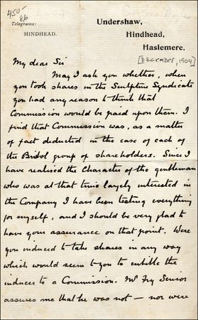 Lot #681 Arthur Conan Doyle - Image 1
