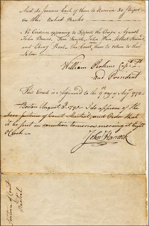Lot #333 John Hancock - Image 1