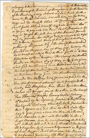Lot #292 Declaration of Independence: Ross, George - Image 1