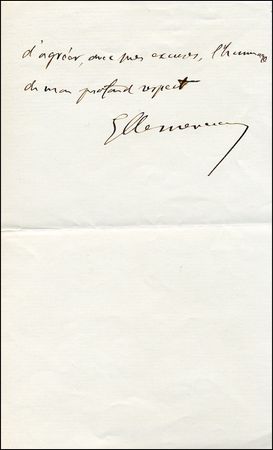 Lot #265 Georges Clemenceau - Image 1