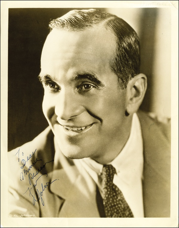 Lot 1122 Al Jolson