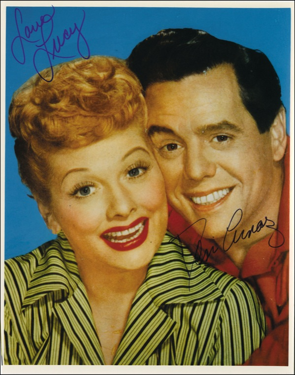 Lot 933 Lucille Ball and Desi Arnaz