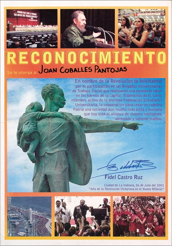 Lot 263 Fidel Castro
