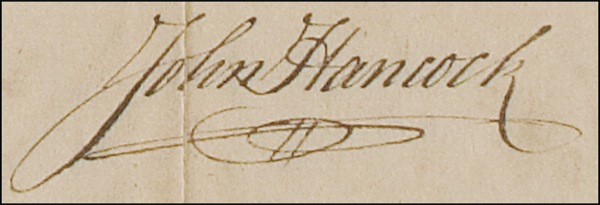Lot 331 John Hancock