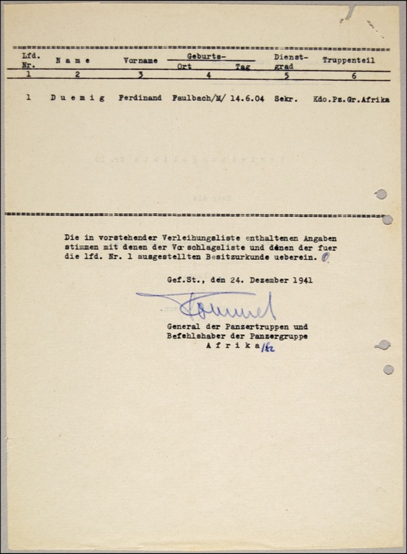 Lot 511 Erwin Rommel
