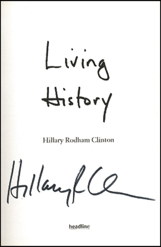 Lot 36 Hillary Clinton