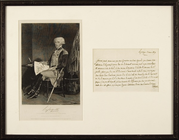 Lot 489 Marquis de Lafayette
