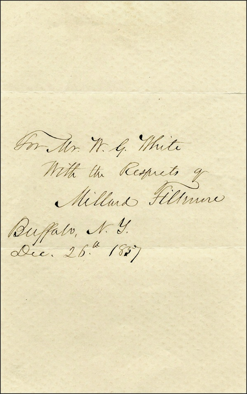 Lot 59 Millard Fillmore