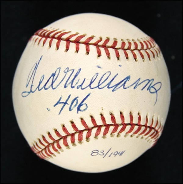 Lot 1631 Ted Williams