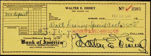 Lot 687 Walt Disney