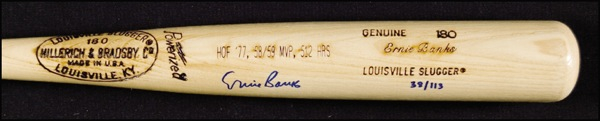 Lot 1337 Ernie Banks