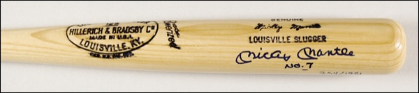 Lot 1509 Mickey Mantle