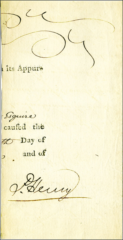 Lot 340 Patrick Henry