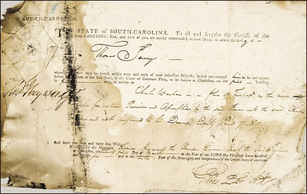 Lot 291 Declaration of Independence: Heyward, Jr., Thomas