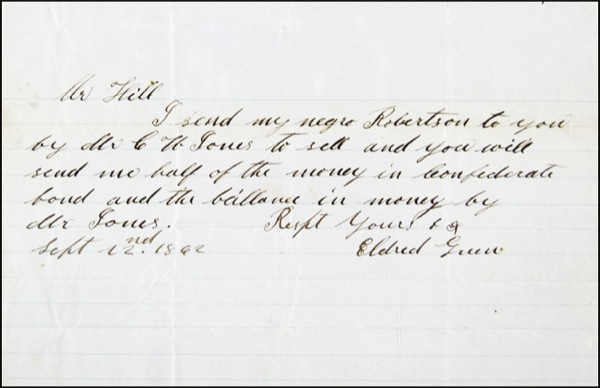Lot 405 Slavery