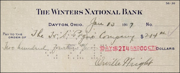 Lot 591 Orville Wright