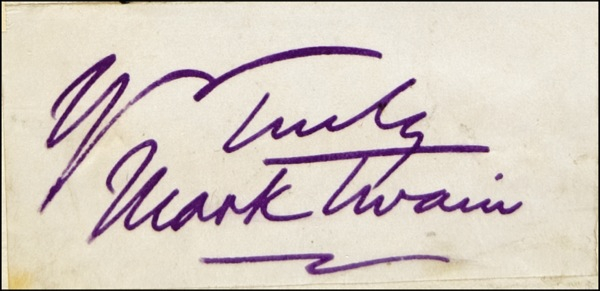 Lot 610 Samuel L. Clemens