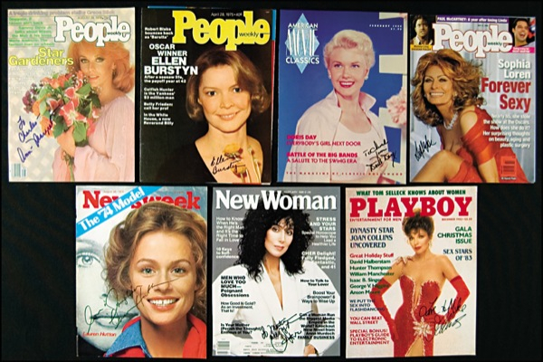 Lot 1163 Magazine Covers