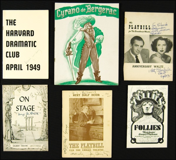 Lot 1214 Playbills and Programs