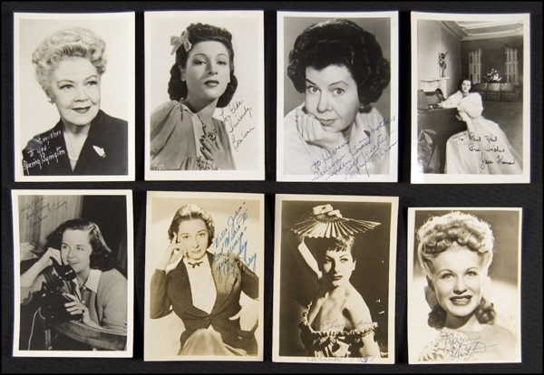 Lot 1287 Vintage Actresses and Singers