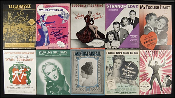 Lot 1181 Movie Sheet Music