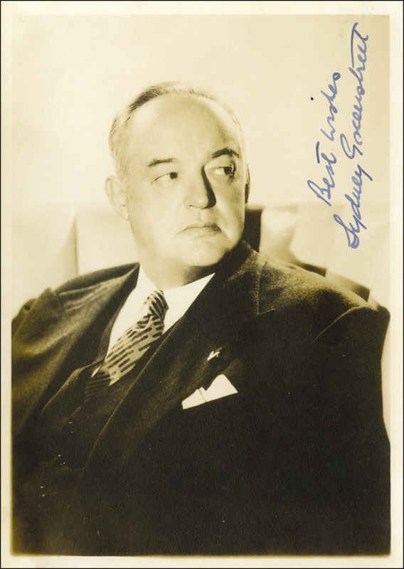 Lot 1065 Sydney Greenstreet