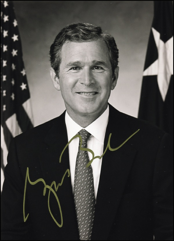 Lot 21 George W. Bush
