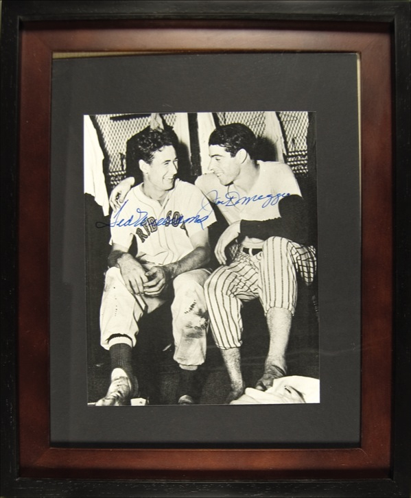 Lot 1627 Ted Williams and Joe DiMaggio