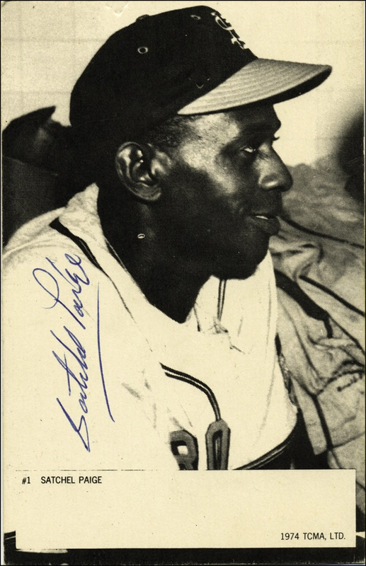 Lot 1551 Satchel Paige