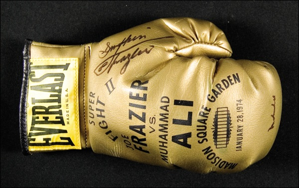Lot 1327 Muhammad Ali and Joe Frazier