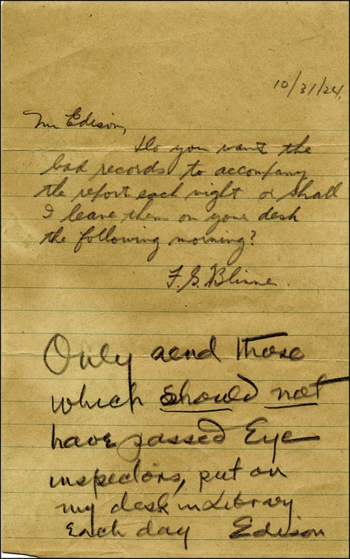 Lot 301 Thomas Edison