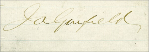 Lot 71 James A. Garfield
