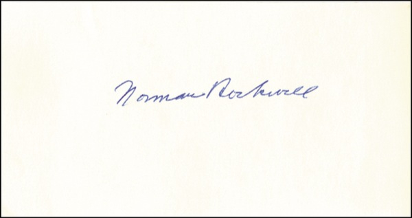 Lot 658 Norman Rockwell
