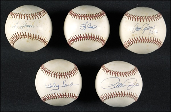 Lot 1363 Baseballs