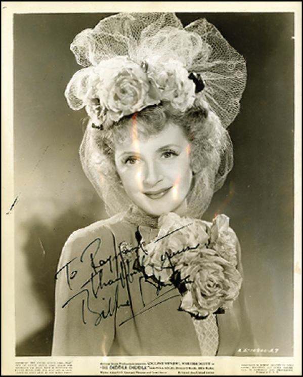 Lot 973 Billie Burke