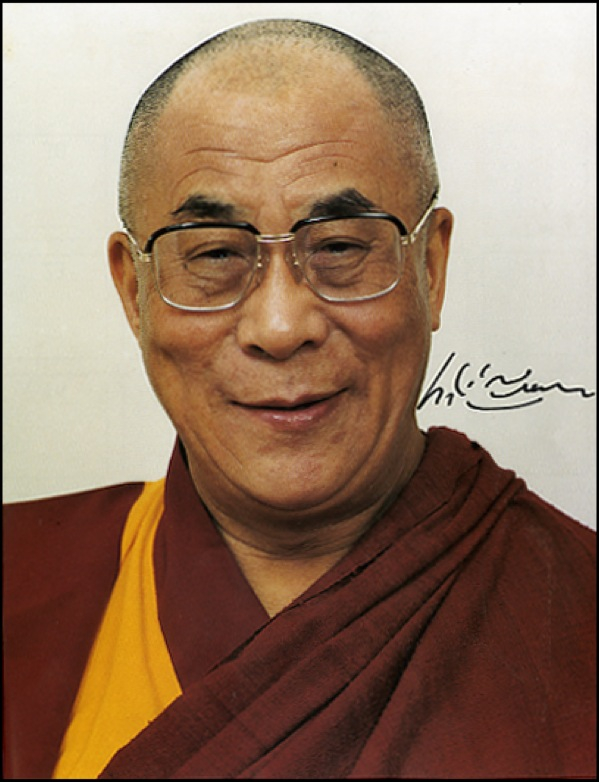 Lot 282 Dalai Lama