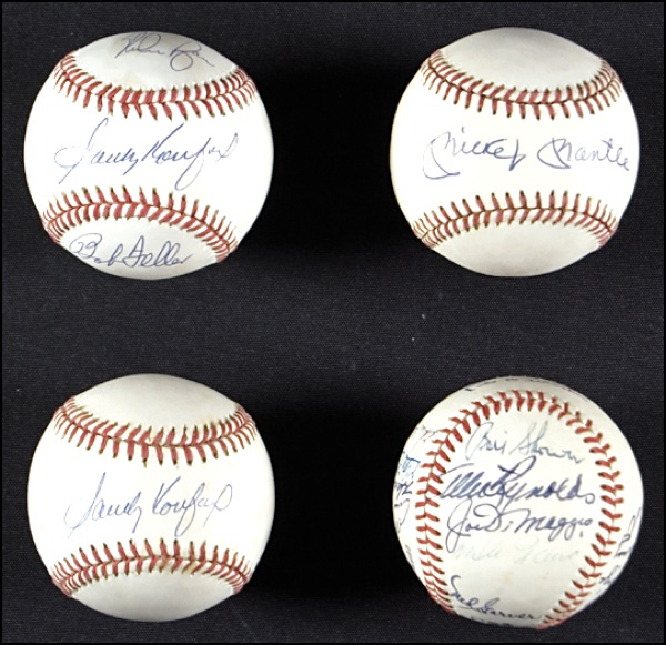 Lot 1364 Baseballs
